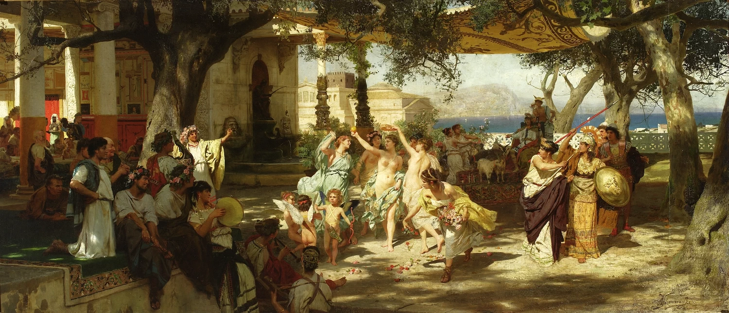 Henryk Siemiradzki - Il giudizio di Paride, Museo nazionale di Varsavia